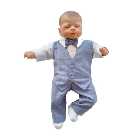 GAJI / Oblek/súprava fešák II - sv.modrá