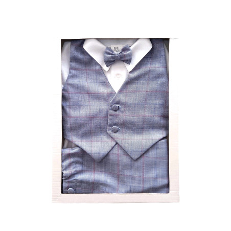 GAJI / Oblek/súprava fešák II - sv.modrá