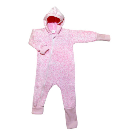 GAJI / Overal rastúci úplet - ružová