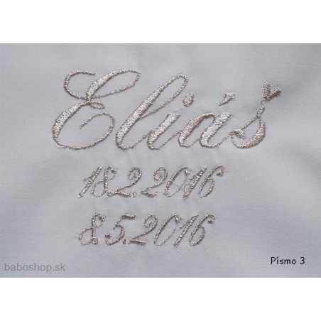 GAJI / Košieľka na krst - vzor5