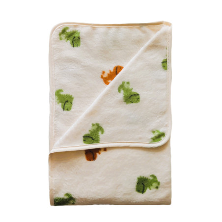 GAJI / Deka flis 75x100cm - vzorovaná