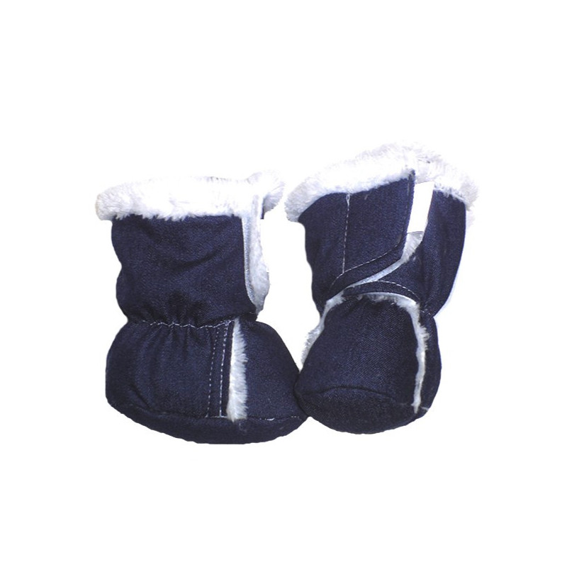 GAJI / Papučky zateplené riflovina