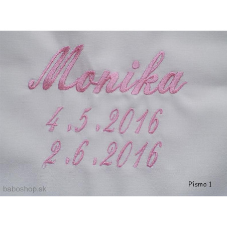 GAJI / Košieľka na krst - vzor7