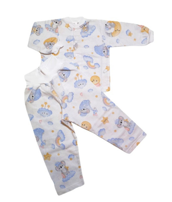 GAJI / Pyžamo  flanel - vzor1