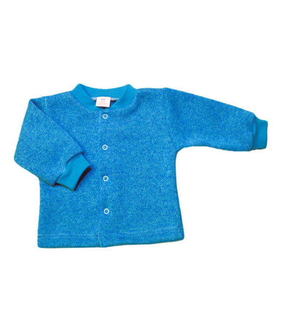 GAJI / Kabátik úplet - tyrkysová