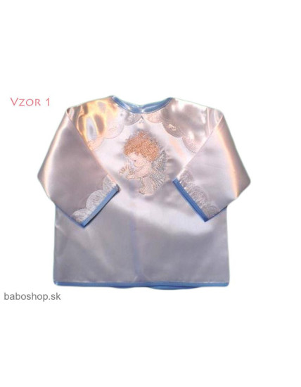 GAJI / Košieľka na krst satén - vzor1
