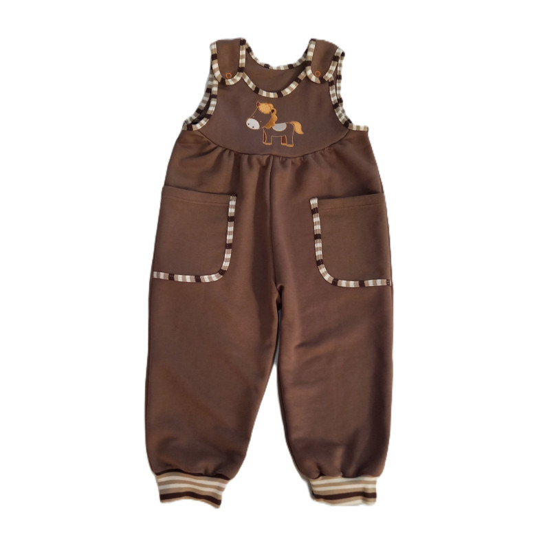 GAJI / Tepláky Zahradník - hnedá