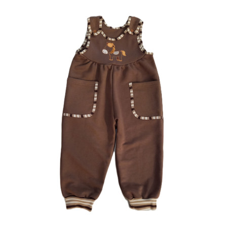 GAJI / Tepláky Zahradník - hnedá