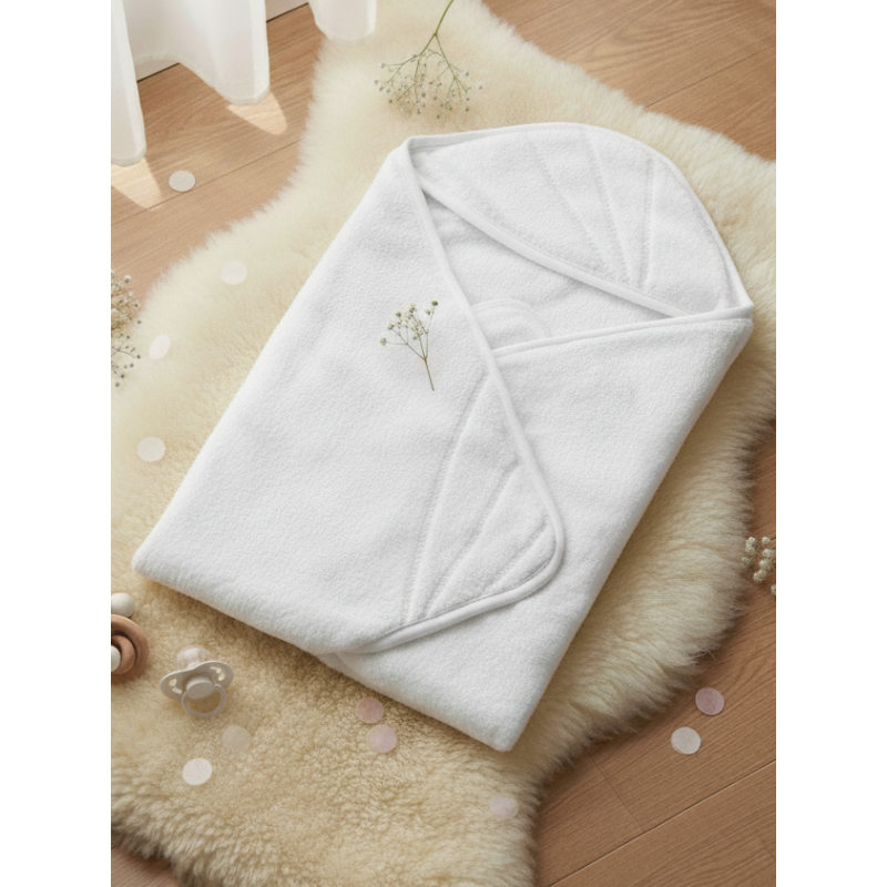 GAJI / Deka/fusak wellsoft 80x80cm - biela