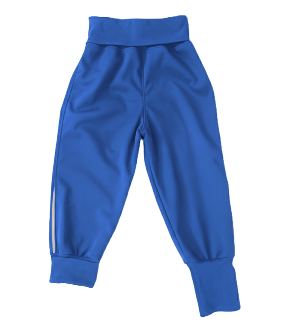 GAJI / Nohavice softshell s flisom - sv.modrá