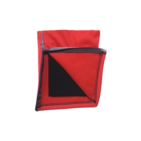 GAJI / Nohavice softshell s flisom - červená