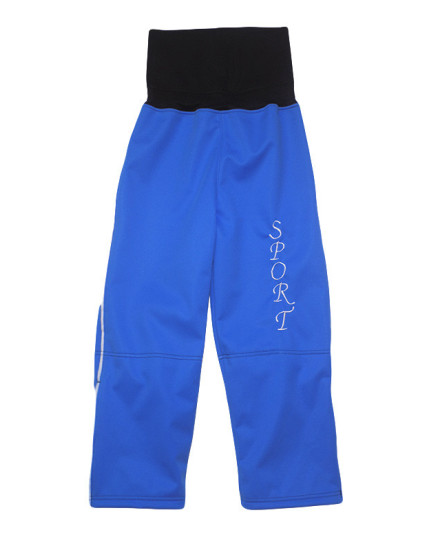 GAJI / Nohavice softshell s flisom - sv.modrá