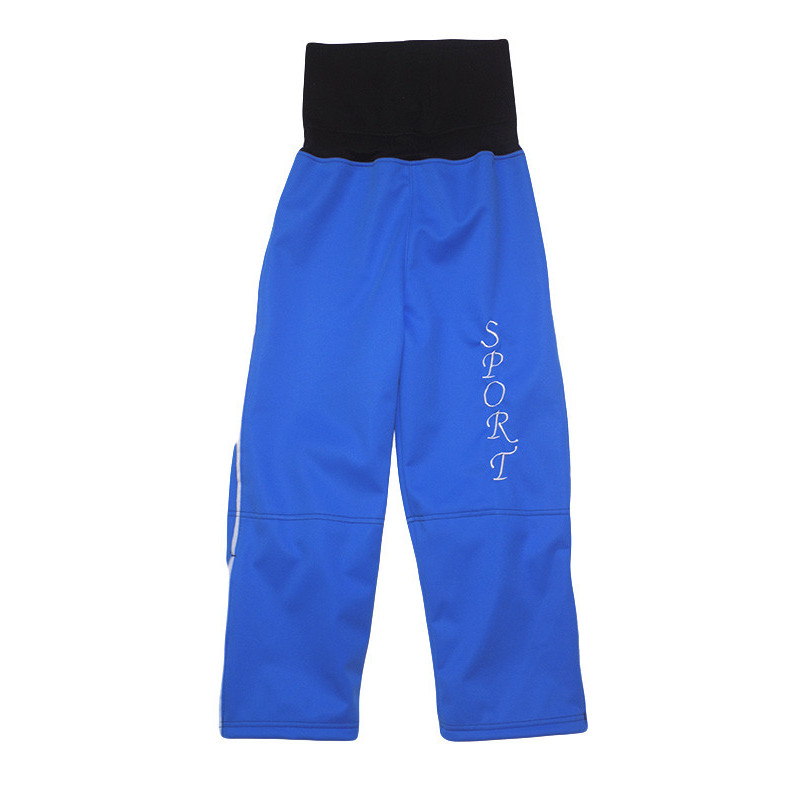 GAJI / Nohavice softshell s flisom - sv.modrá