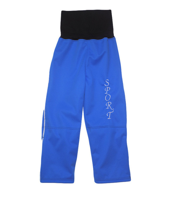 GAJI / Nohavice softshell s flisom - sv.modrá
