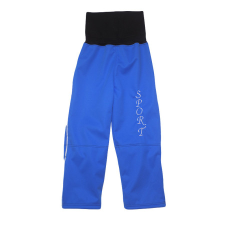 GAJI / Nohavice softshell s flisom - sv.modrá