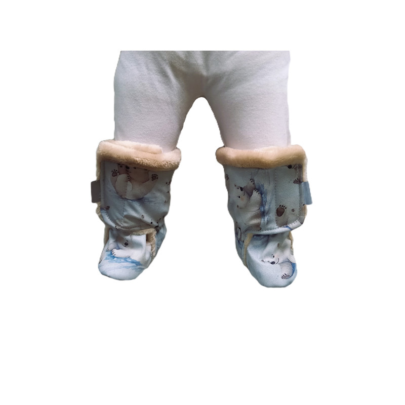 GAJI / Papučky zateplené - vzor2