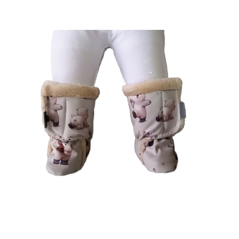 GAJI / Papučky zateplené - vzor1