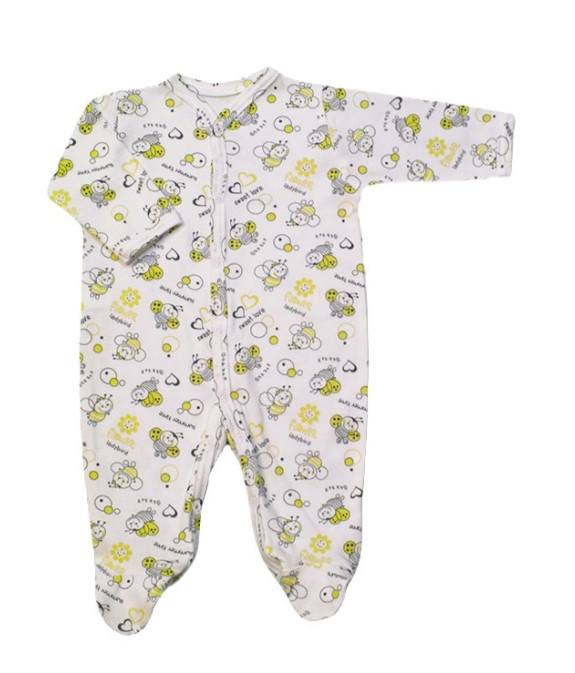 GAJI / Pyžamo overal s nôžkou obojlíc - vzor2