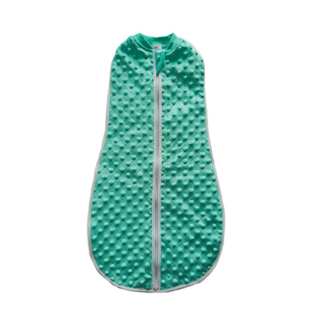 GAJI / Spací vak/ulitka minky - zelená