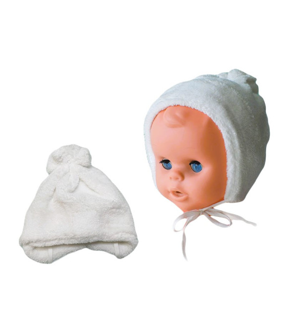 GAJI / Čiapka teplá wellsoft - biela