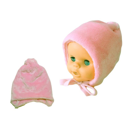 GAJI / Čiapka teplá wellsoft - ružová