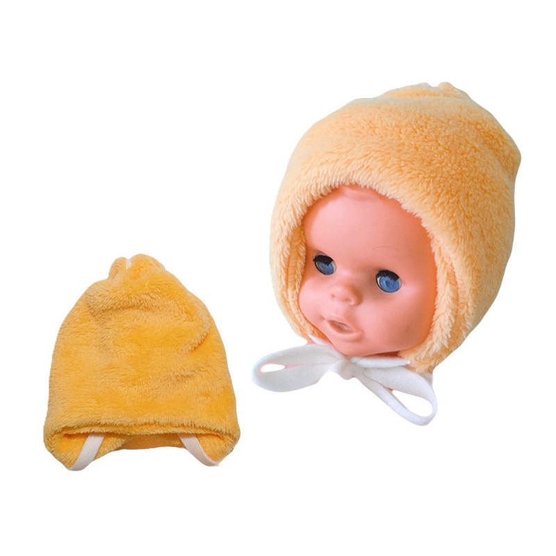 GAJI / Čiapka teplá wellsoft - oranžová