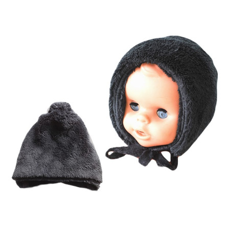 GAJI / Čiapka teplá wellsoft - tm.sivá