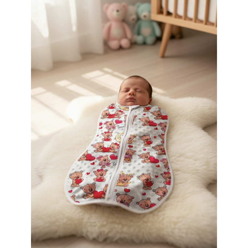 GAJI / Spací vak/ulitka minky - vzor1