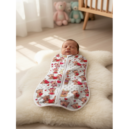 GAJI / Spací vak/ulitka minky - vzor1