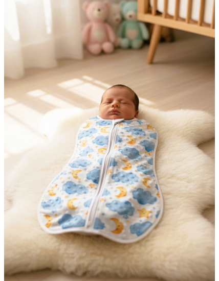 GAJI / Spací vak/ulitka minky - vzor2