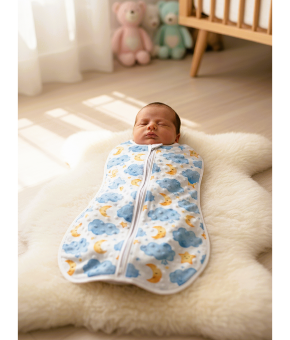 GAJI / Spací vak/ulitka minky - vzor2