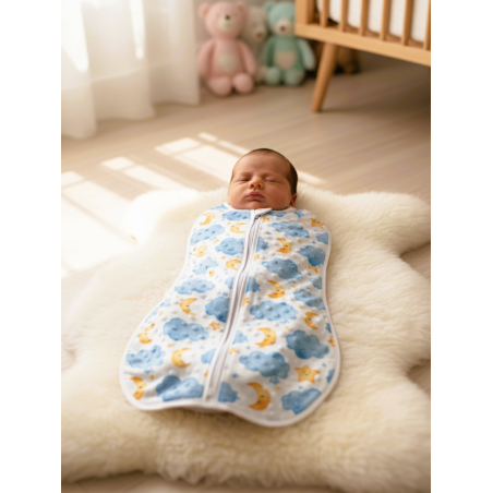 GAJI / Spací vak/ulitka minky - vzor2