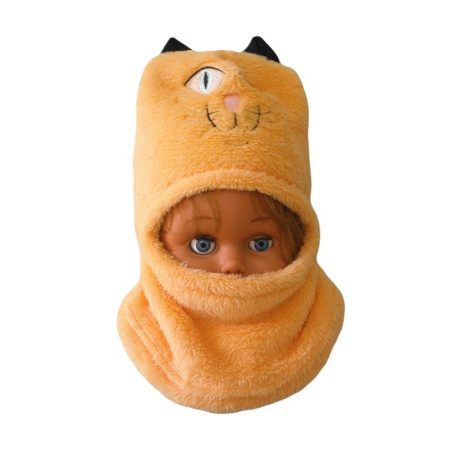 GAJI / Kukla teplá wellsoft - oranžová