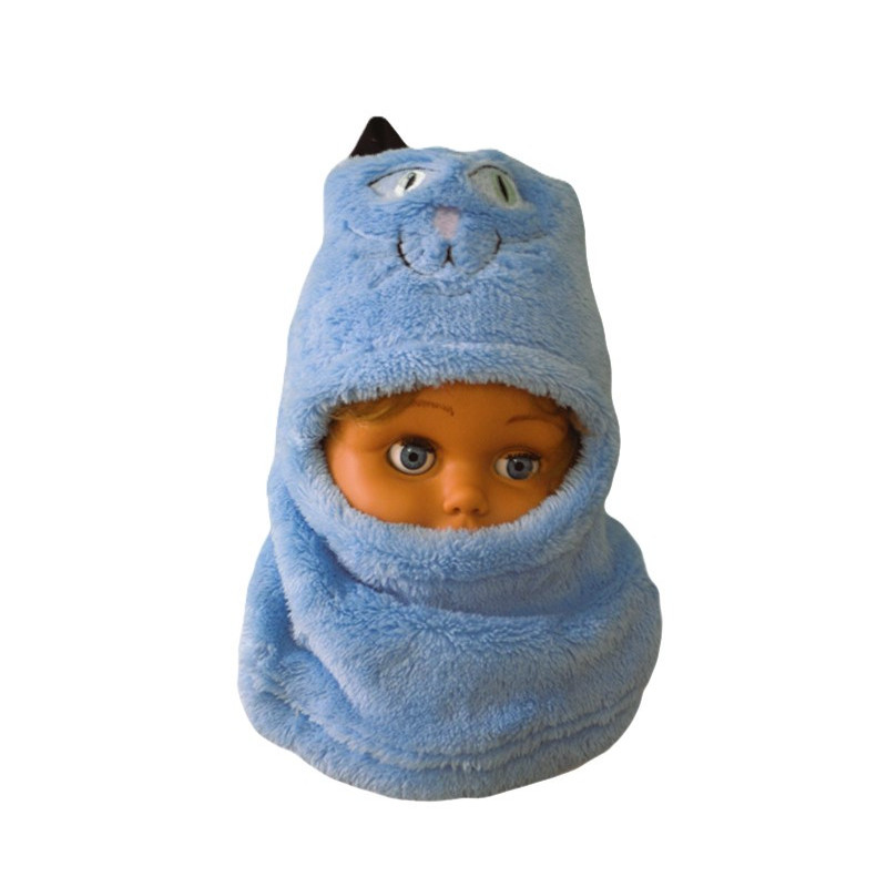 GAJI / Kukla teplá wellsoft - modrá