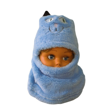 GAJI / Kukla teplá wellsoft - modrá