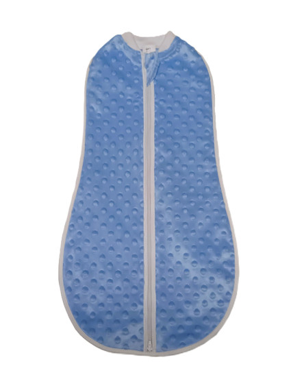 GAJI / Spací vak/ulitka minky - modrá