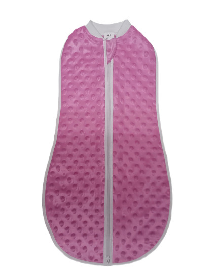GAJI / Spací vak/ulitka minky - ružová