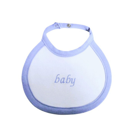 GAJI / Podbradník s výšivkou malý - modrá