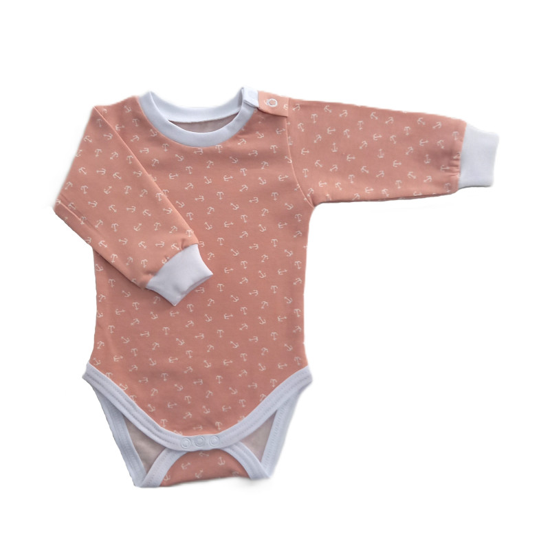 GAJI / Body dlhý rukáv bočné zapínanie - vzor5