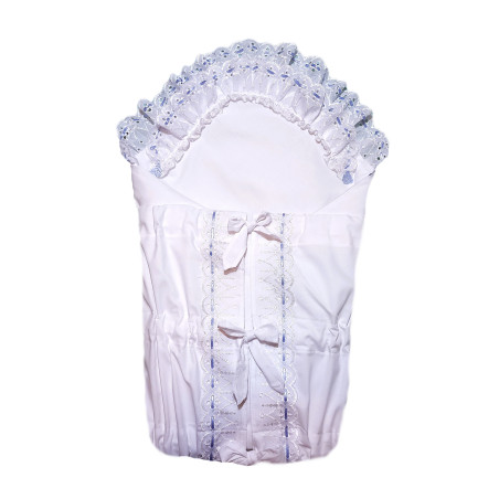 GAJI / Zavinovačka 5cm madeira prepletená 2xfodra - modrá