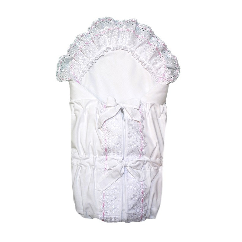 GAJI / Zavinovačka 5cm madeira prepletená 2xfodra - ružová