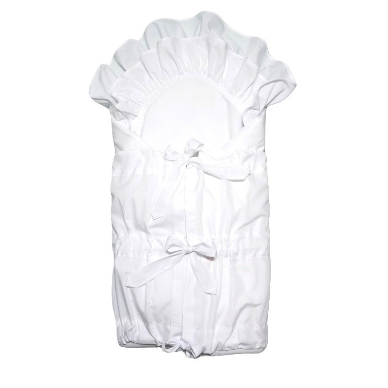 GAJI / Zavinovačka lemovaná 2xfodra - biela