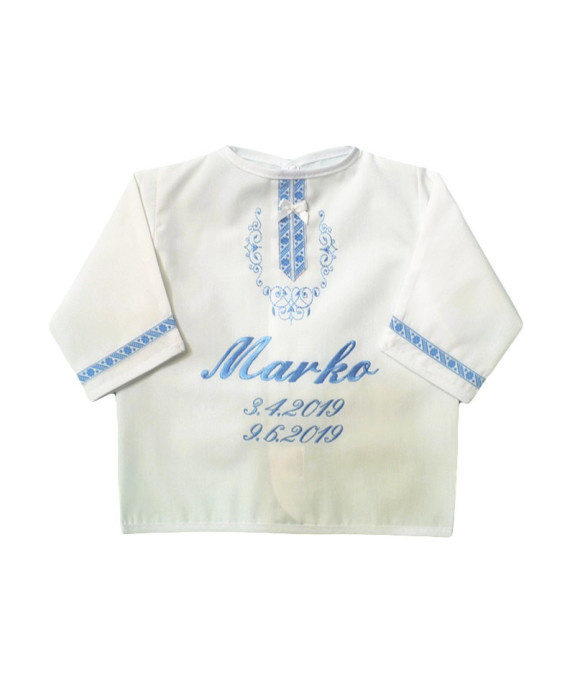 GAJI / Košieľka na krst - vzor23