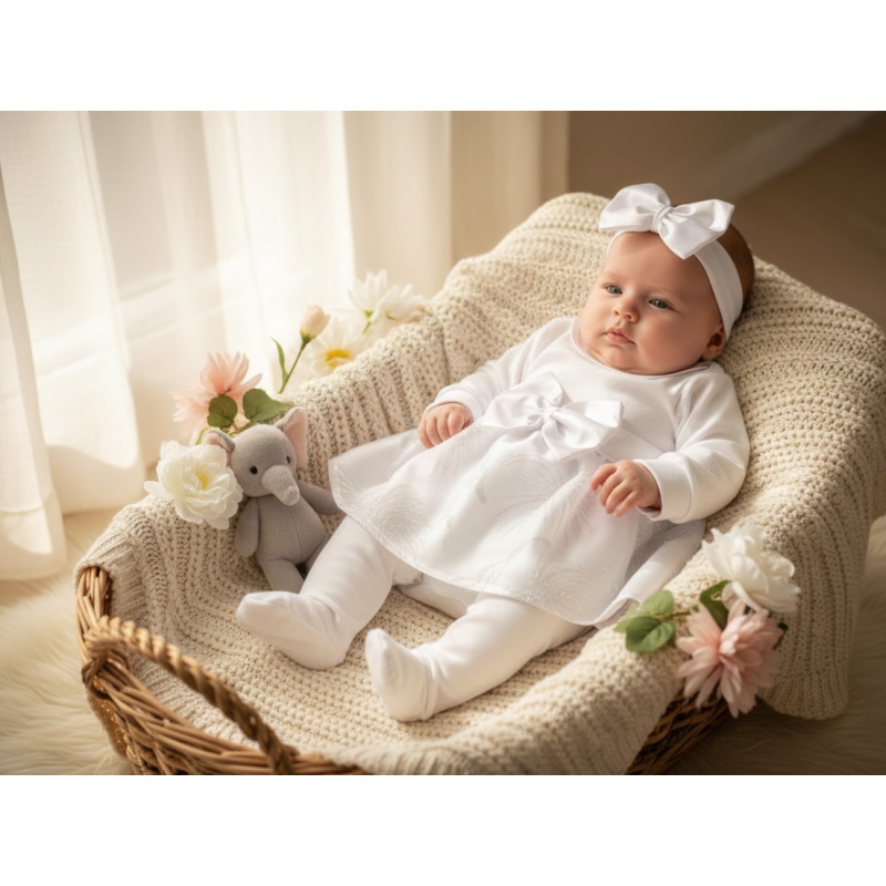 GAJI / Šaty/súprava na krst - vzor1