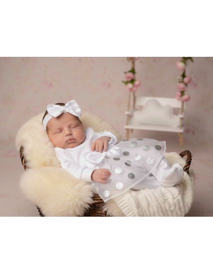 GAJI / 3-dielna súprava na krst - dievčenská