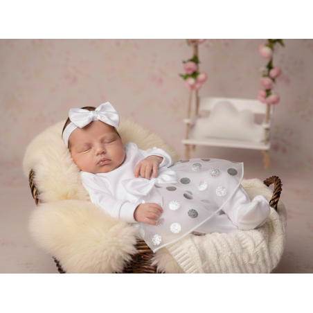 GAJI / 3-dielna súprava na krst - dievčenská