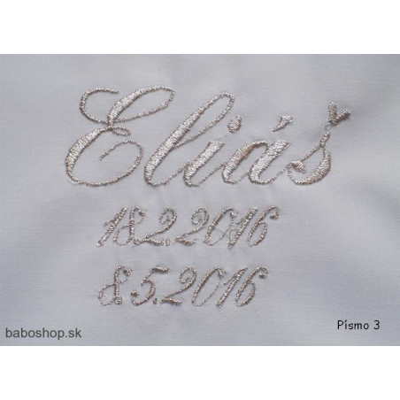 GAJI / Košieľka na krst - vzor3