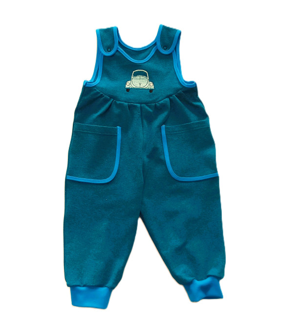 GAJI / Tepláky Zahradník - tyrkysový melír