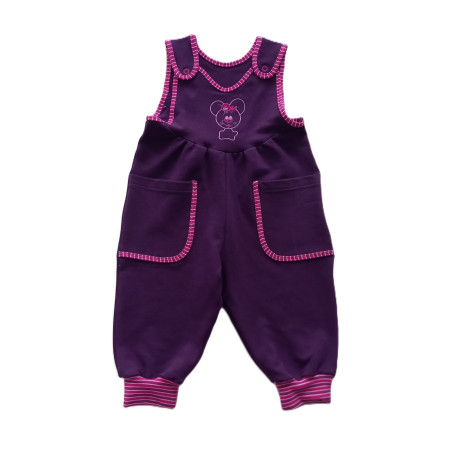 GAJI / Tepláky Zahradník - tm.fialová