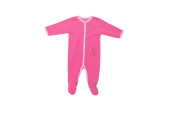 GAJI / Pyžamo overal s nôžkou - ružová